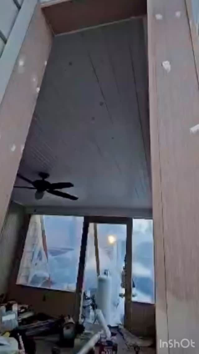 Screened porch update