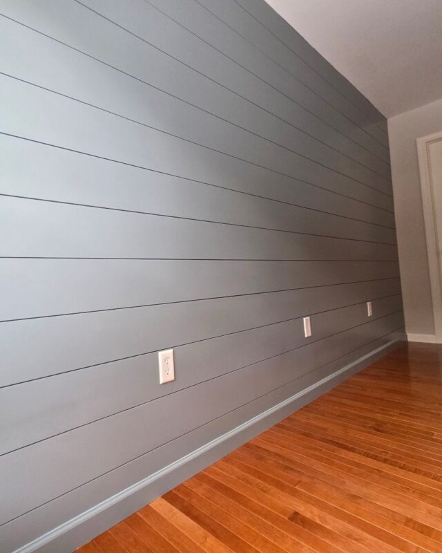 What do you see here?

I see a premium paint job!

Which requires, premium craftsmanship on the trim install, premium focused prep work, premium equipment to apply a premium cabinet grade paint.  And finally the most important, a premium crew that cares and delivers value to our clients and our projects!