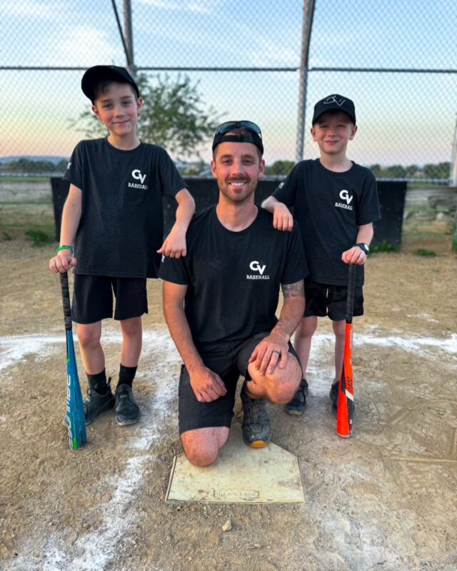 What a joy to get to coach two of our boys in baseball this year. Very proud father right here!