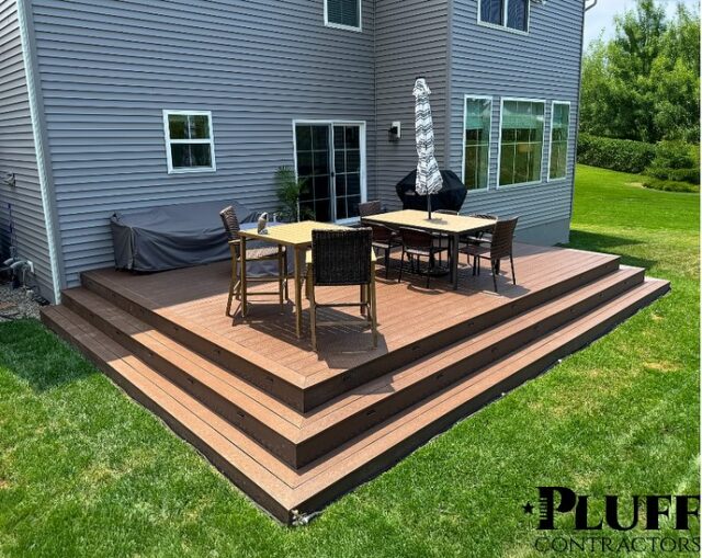 Recent deck we just finished