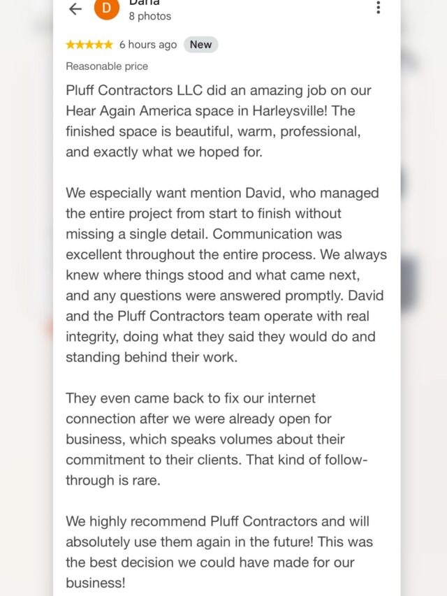 Here is very nice review and look back at this commercial project we wrapped up this summer!